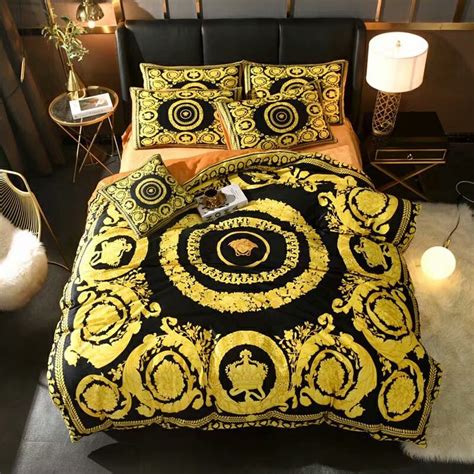 replica versace bedding|versace style bedroom set.